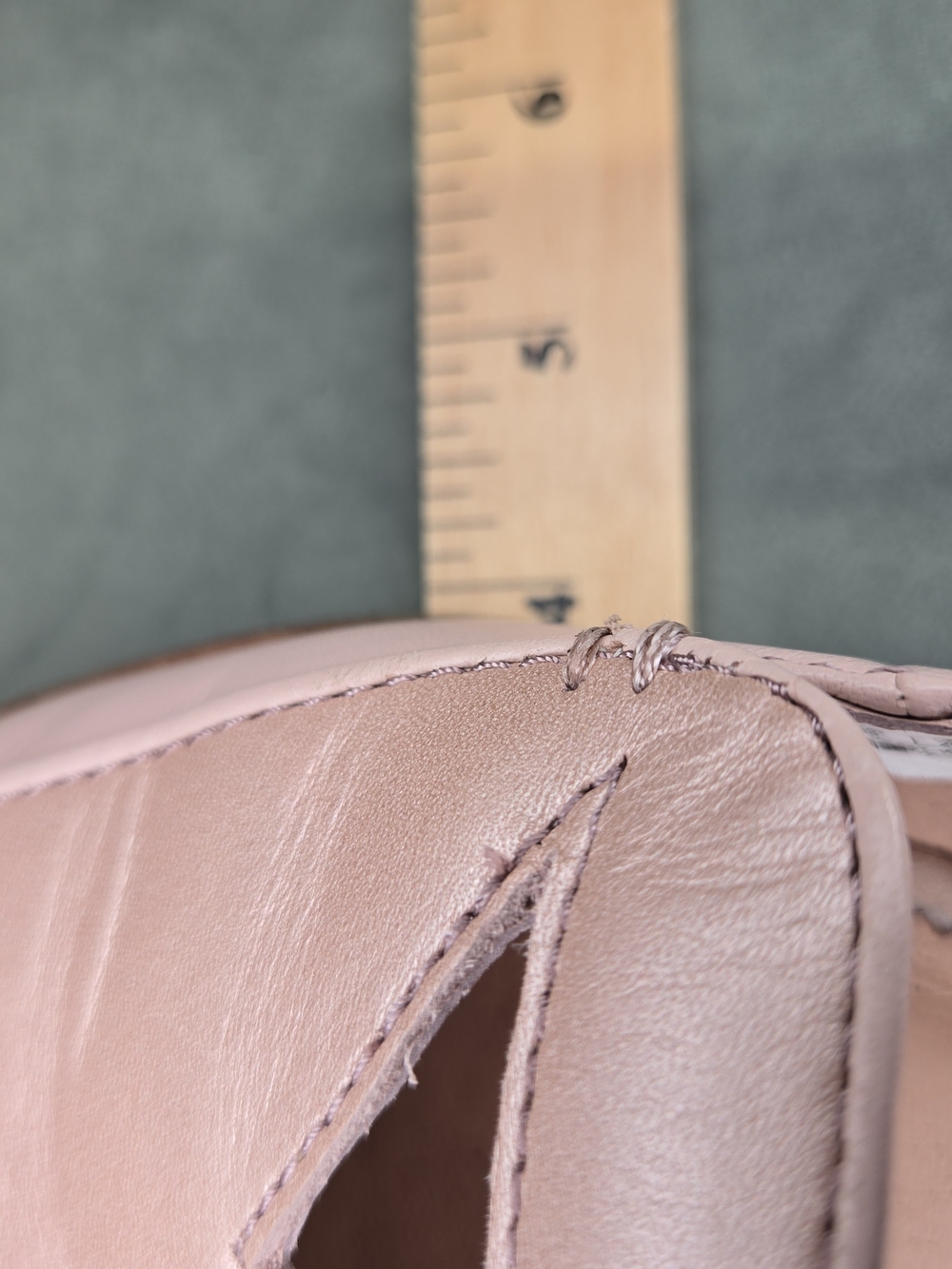 Sperry Saybrook Slingback Pearl Pink Leather Flats 9 - Picture 12 of 14